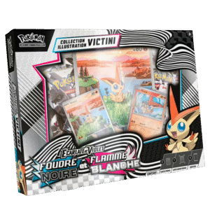 Coffret Illustration Victini EV10.5 - Foudre Noire & Flamme Blanche