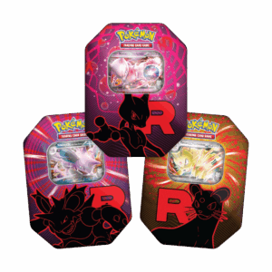 Arset Pokébox Team rocket Mewtwo, Nidoking et Persian
