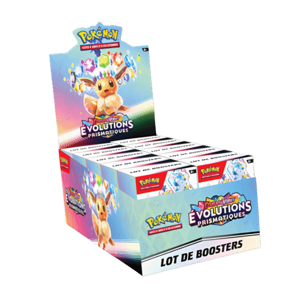 Display de Bundles EV8.5 – Évolutions Prismatiques