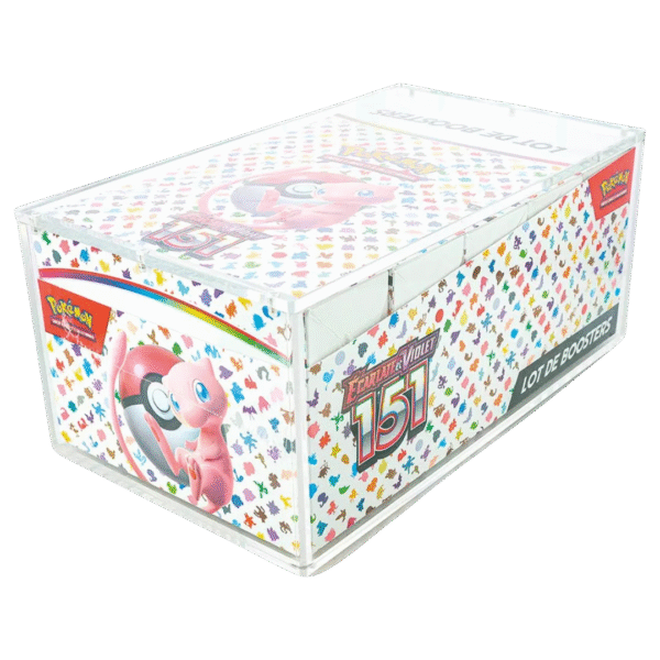 Protection Acrylique – Magnétique – Display de Bundles Pokémon
