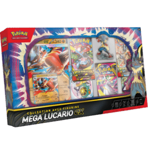 Coffret Fig Lucario Coffret Premium Figurine – Méga-Lucario-ex