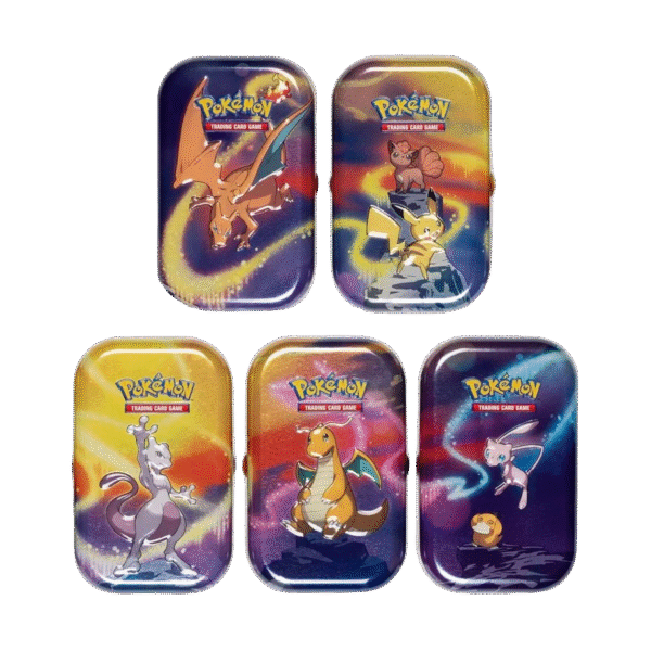 Kanto-Power-Mini-Tins Display Mini-Tins Amitiés de Kanto & Puissance de Kanto