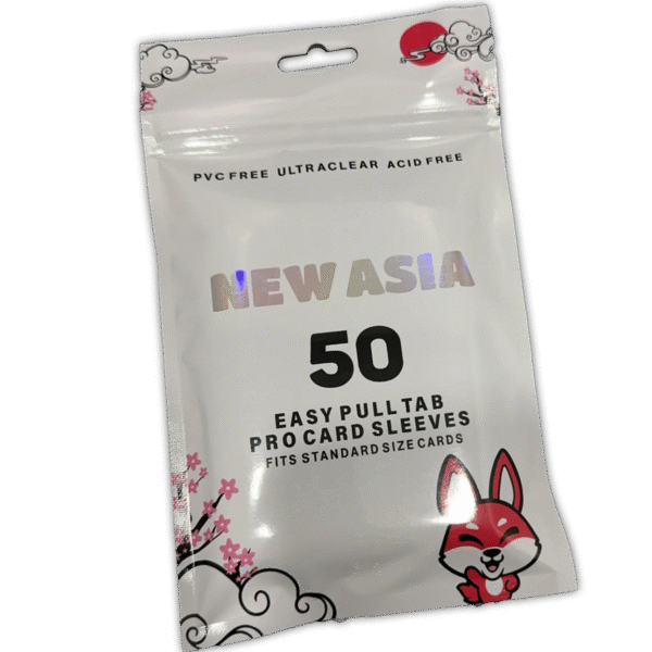 Sleeves Gloss à Languette – Lot de 50