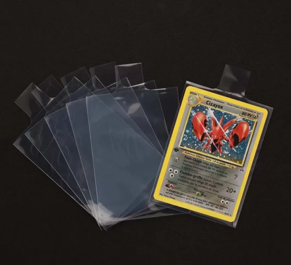 NEWASIA LANGUETTE Sleeves Gloss à Languette – Lot de 50