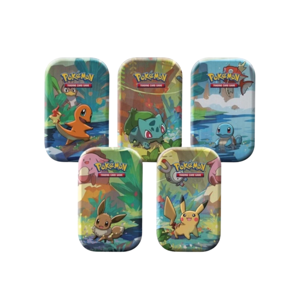 PokemonKantoFriendsMiniTins Display Mini-Tins Amitiés de Kanto & Puissance de Kanto