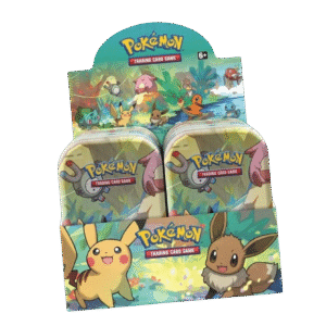 PokemonKantoFriendsMiniTinsDisplay Display Mini-Tins Amitiés de Kanto & Puissance de Kanto