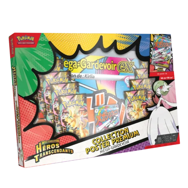 Collection Poster Premium Méga-Évolution – Héros Transcendants