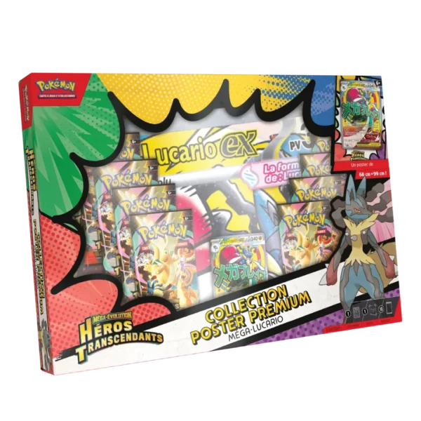 Collection Poster Premium Méga-Évolution – Héros Transcendants
