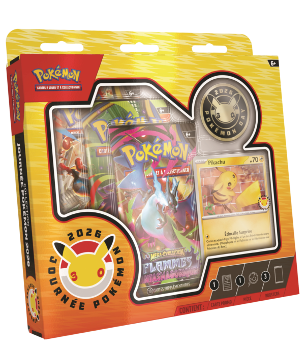 PACKDAY-JAN-26 Coffret Pokémon Day 2026 – Édition 30ᵉ Anniversaire