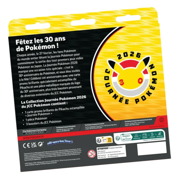 POKEMON DAY 26_2 Coffret Pokémon Day 2026 – Édition 30ᵉ Anniversaire