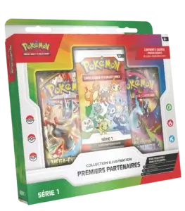 Pokémon – Coffret Collection Illustration Premiers Partenaires – Série 2 – Français | CMay Collections Pokémon – Coffret Collection Illustration Premiers Partenaires – Série 2 – Français | CMay Collections