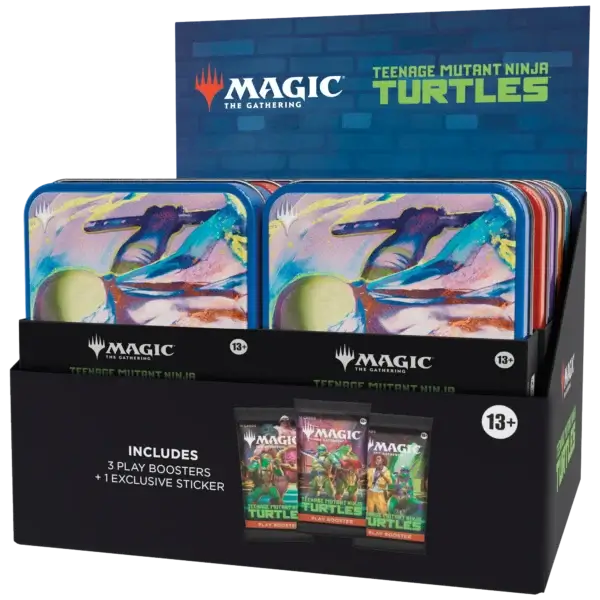 DISPLAY TINS TORTUE Display Tins – Teenage Mutant Ninja Turtles