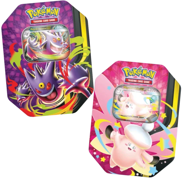 M-ECTO_MEL Arset Pokébox Méga-Ectoplasma ex & Méga-Mélodelfe ex