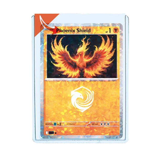 69402-b-1 Toploader Deluxe Phoenix Shield – Lot de 100