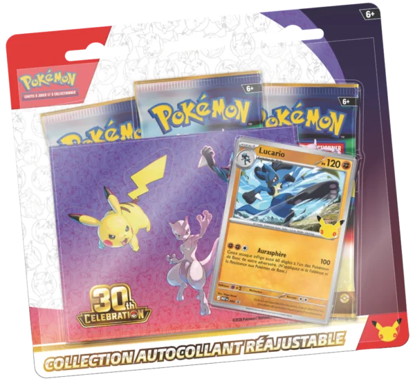 3Pack Lucario 30th Tripack 30e Anniversaire