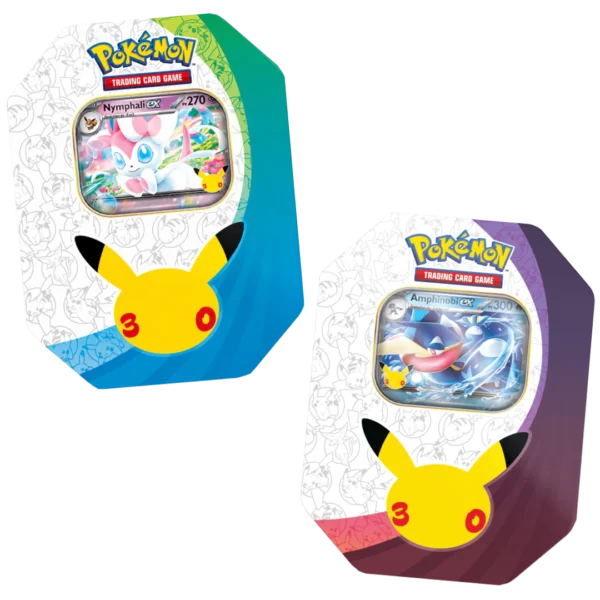 Artset Pokebox 30th Arset Pokébox 30e Anniversaire (Nymphali ex & Amphinobi ex)