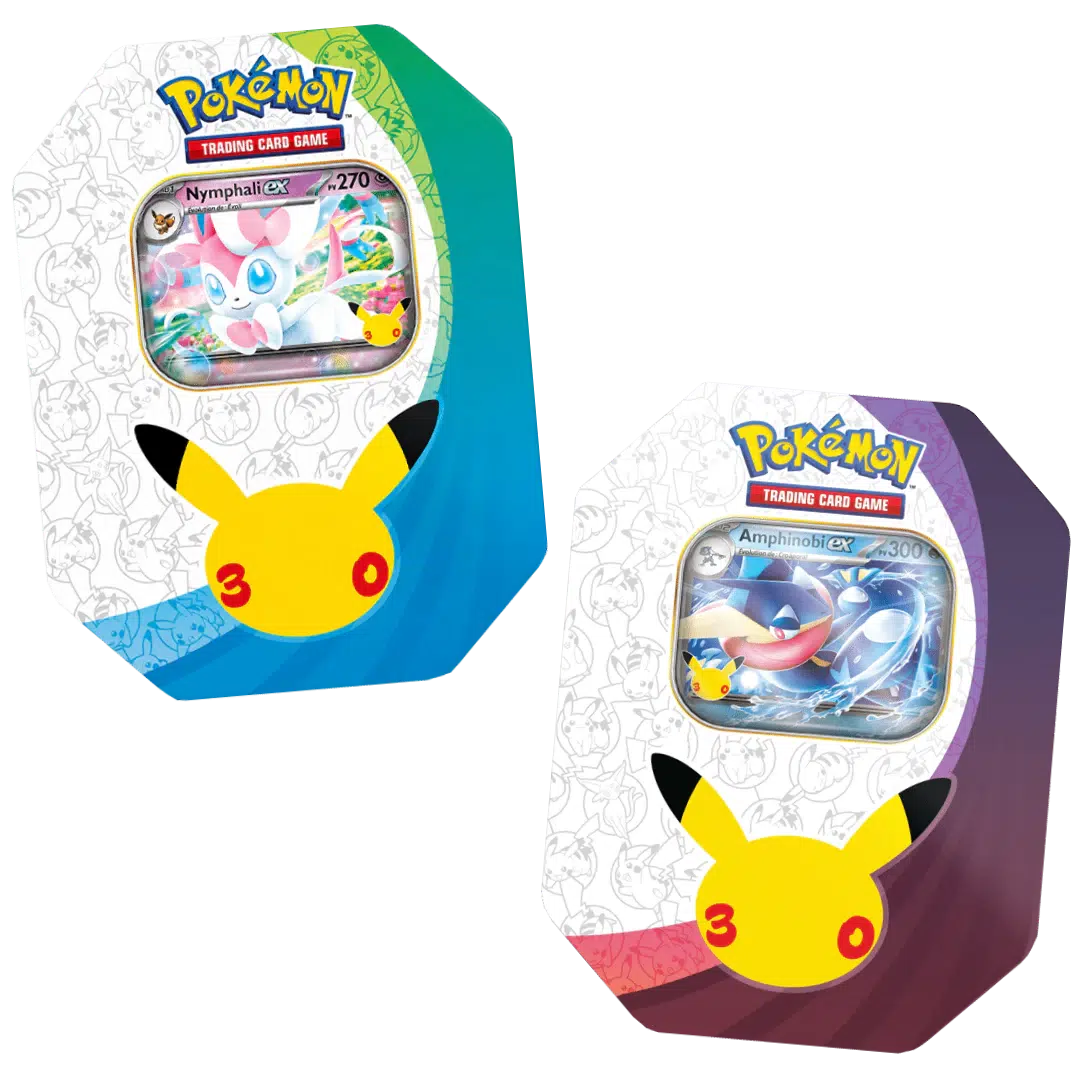 Arset Pokébox 30e Anniversaire (Nymphali ex & Amphinobi ex)