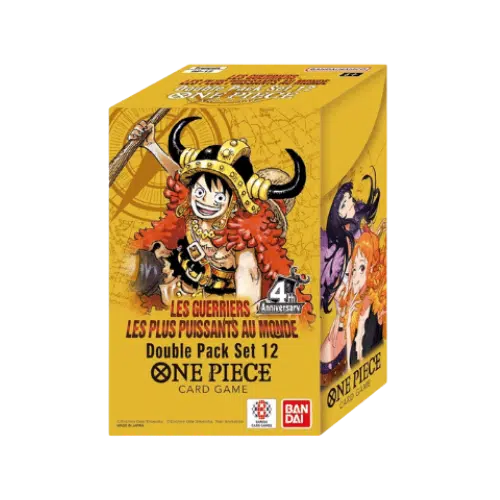 DPACK-DP12-FR Double Pack Set 12 OP-17 – Les Guerriers les Plus Puissants au Monde