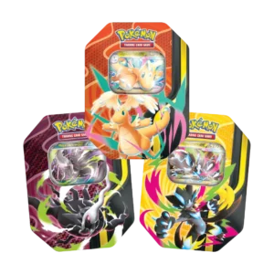 Mega Force Arset Pokébox Méga Forces (Méga-Darkrai ex, Méga-Dracolosse ex & Méga-Zeraora ex)
