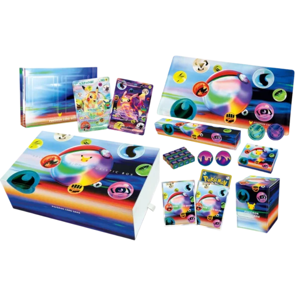30thCELEBRATIONFUTURISTICBOXcontent Futuristic Box 30th Celebration - Coffret Ultra Premium