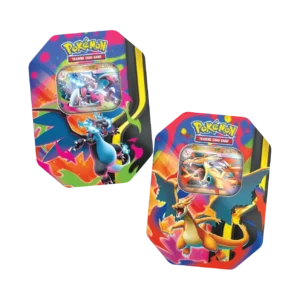 Arset Pokébox Méga-Dracaufeu (Méga-Dracaufeu X ex & Méga-Dracaufeu Y ex)