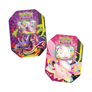 Arset Pokébox Lumière Lunaire (Méga-Ectoplasma ex & Méga-Mélodelfe ex)