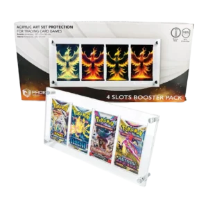 Protection Acrylique – 4 Boosters Pack Art Set
