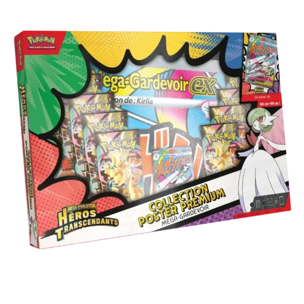 Premium-Poster-Kollektion Méga-Évolution – Héros Transcendants (FR)
