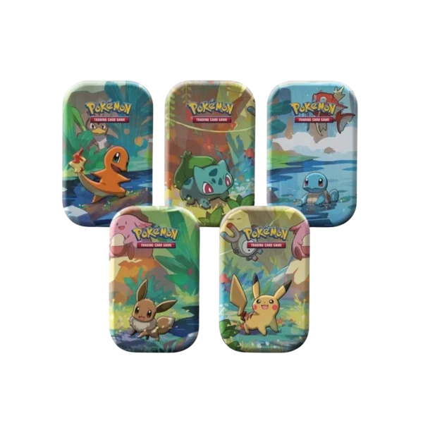 Display Mini-Tins Amitiés de Kanto & Puissance de Kanto (FR)