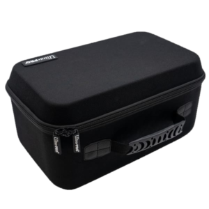 Mallette Ultra Pro Showcase Vault noire fermée, avec poignée de transport